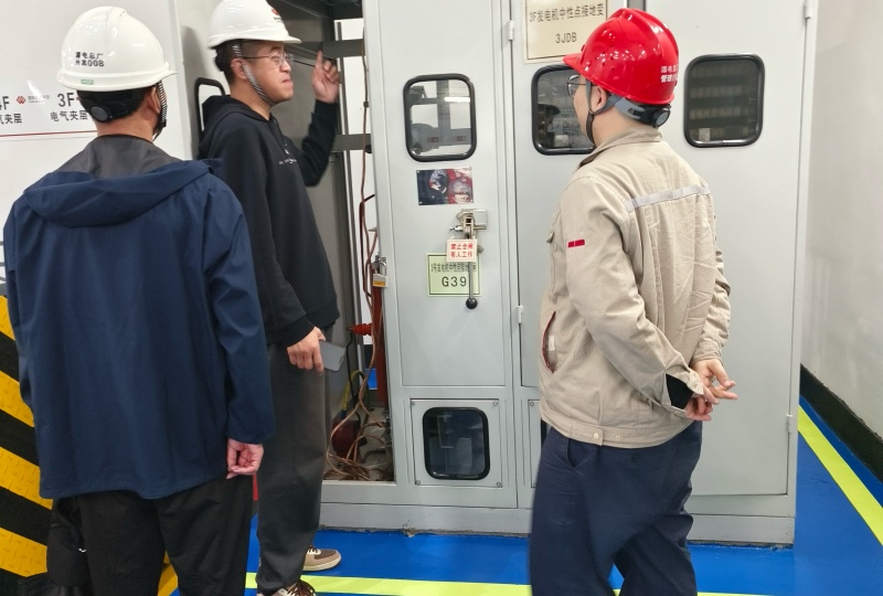 瀑布溝電站中性點(diǎn)接地裝置現(xiàn)場(chǎng)交接 瀑布溝電站中性點(diǎn)接地裝置現(xiàn)場(chǎng)交接