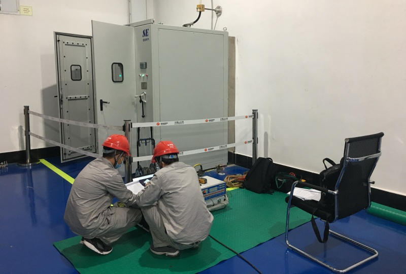 大崗山電站中性點(diǎn)接地裝置現(xiàn)場(chǎng)驗(yàn)收 大崗山電站中性點(diǎn)接地裝置現(xiàn)場(chǎng)驗(yàn)收